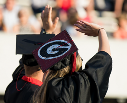 UGA Grad waves